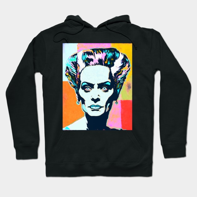 The Bride of Frankenstein's Fresh New Do Hoodie by TJWDraws